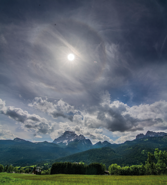 Quell’alone intorno al Sole