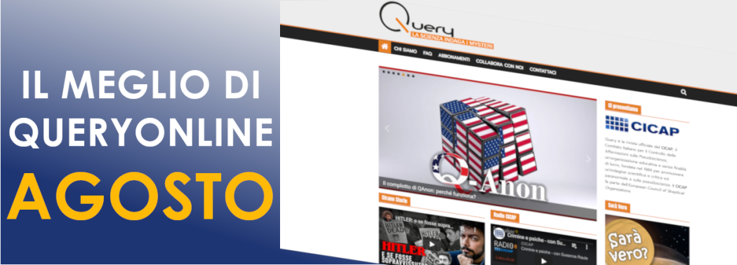Il meglio di Query Online ad agosto