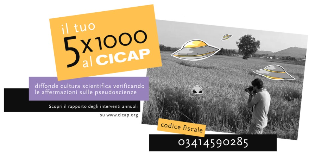 5x1000: La verifica delle affermazioni sulle pseudoscienze