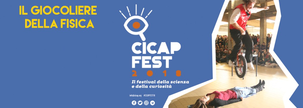 Il giocoliere della fisica al CICAP Fest!