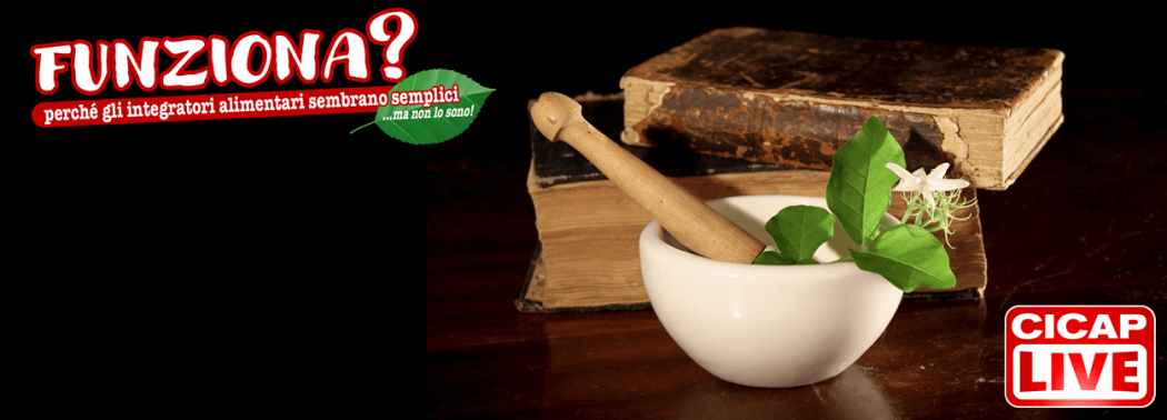CICAP Live: Perché gli integratori alimentari sembrano semplici, ma non lo sono  (con Renato Bruni)