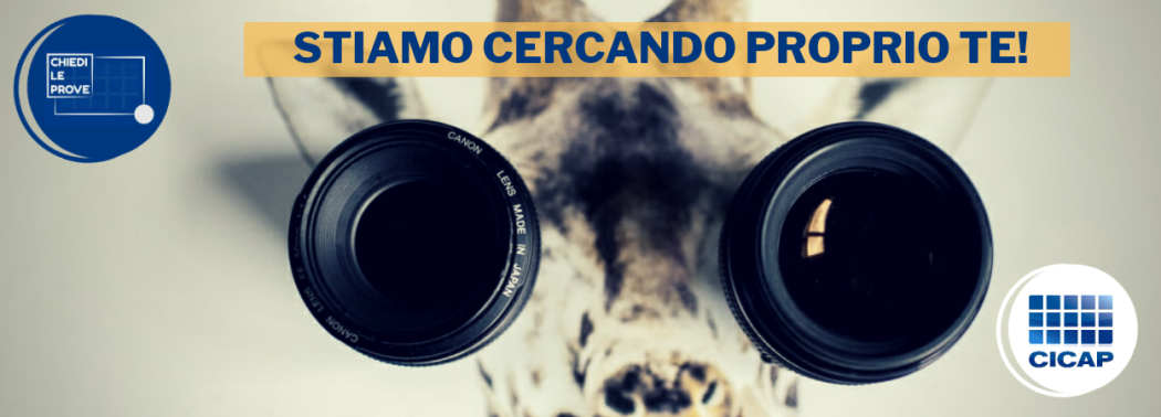Collabora anche tu con "Chiedi le prove"
