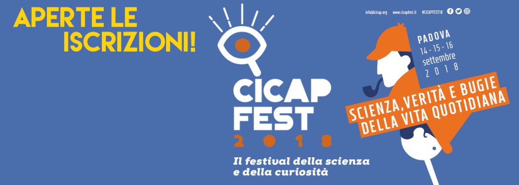 CICAP Fest 2018: sono aperte le iscrizioni!