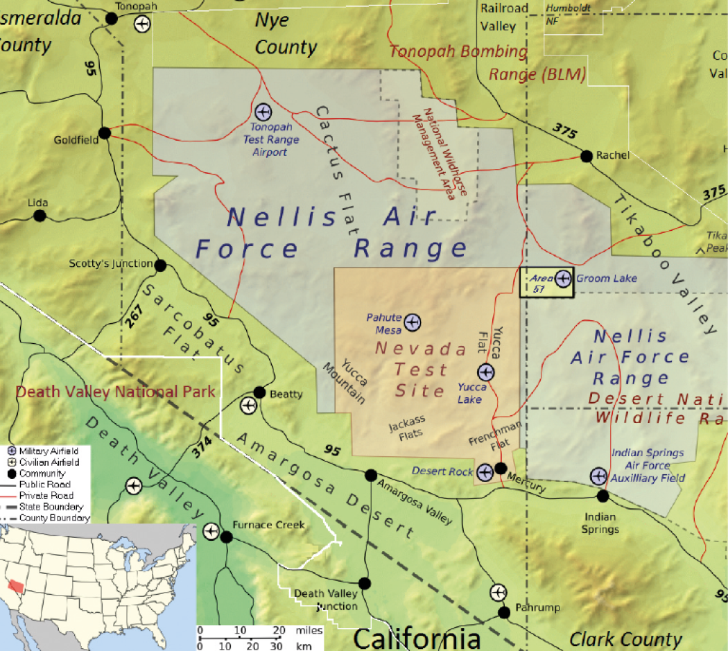 Settant'anni di dischi volanti all'Area 51