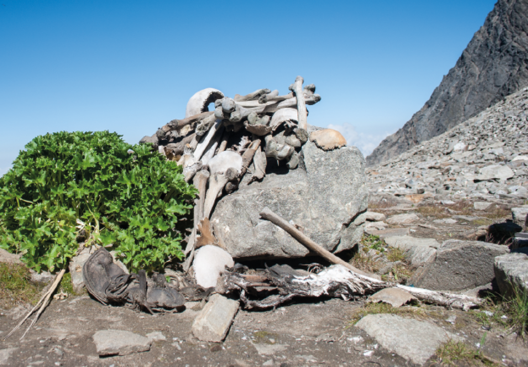 Il mistero del lago degli scheletri