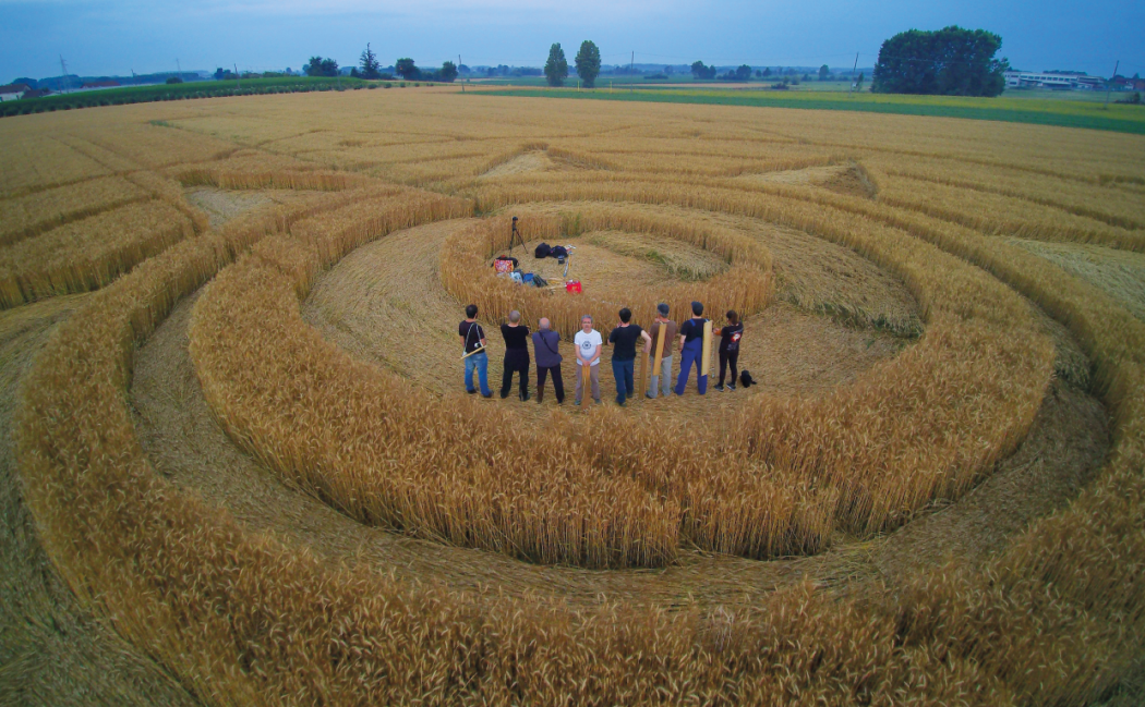 Arte nel grano, UFO e Shaun The Sheep