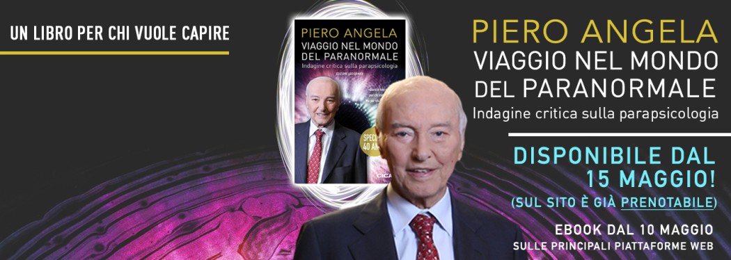 Piero Angela al Salone di Torino (e il libro è in prenotazione)