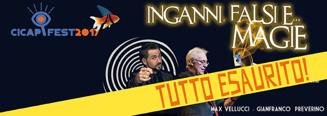 Già "esaurita" la serata di benvenuto al CICAP-FEST: ancora pochi posti per il resto