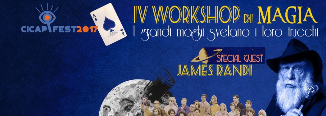 Un Workshop per imparare la "magia"... con James Randi!