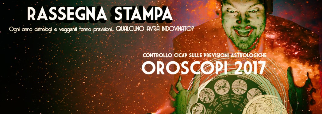 Tutti gli articoli che parlano del controllo previsioni del CICAP