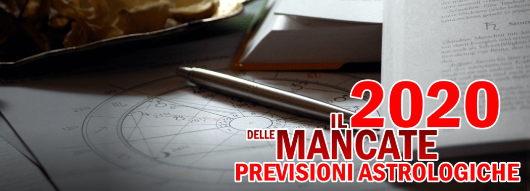 Il 2020 delle mancate previsioni astrologiche