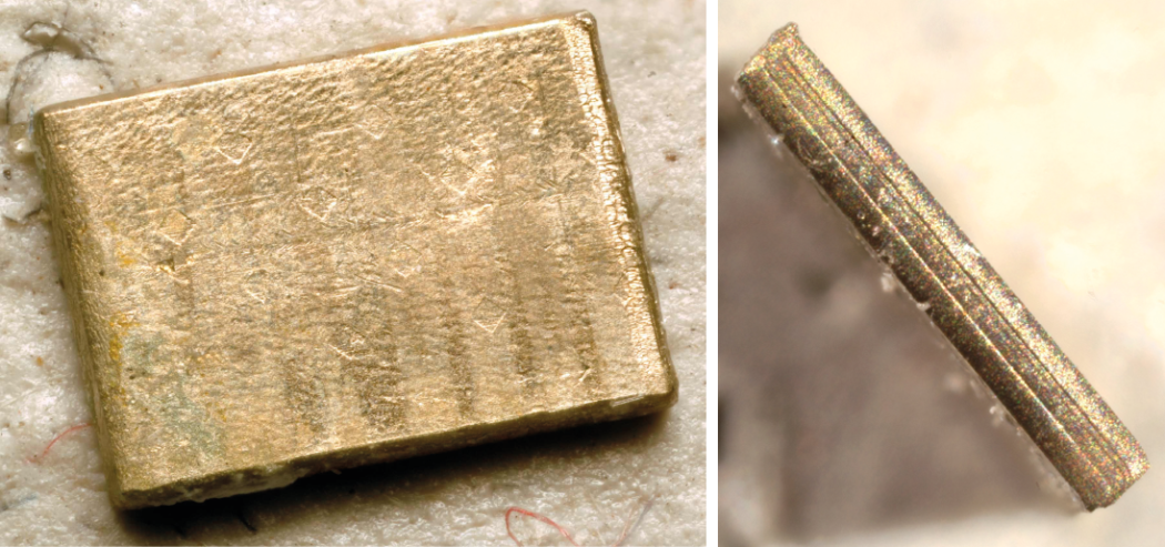 Inspiegabili materializzazioni metalliche