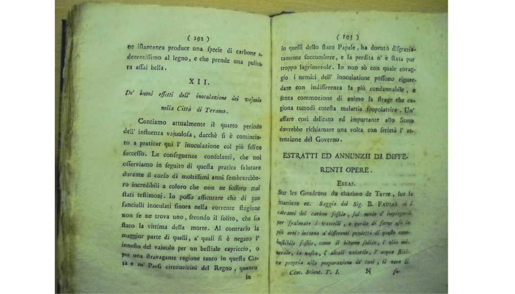 Il vaccino prima del vaccino