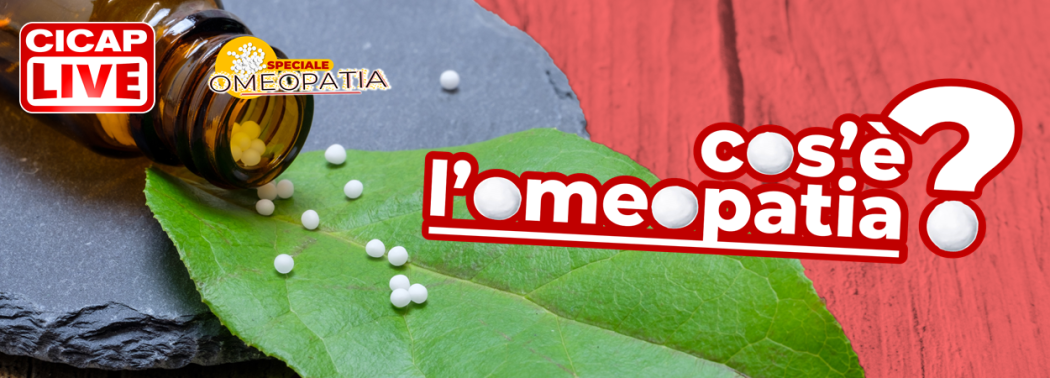 Cos'è l'omeopatia? Ne parliamo domenica con Salvo Di Grazia