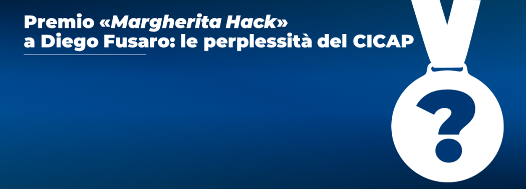 Premio Margherita Hack a Diego Fusaro: le perplessità del CICAP