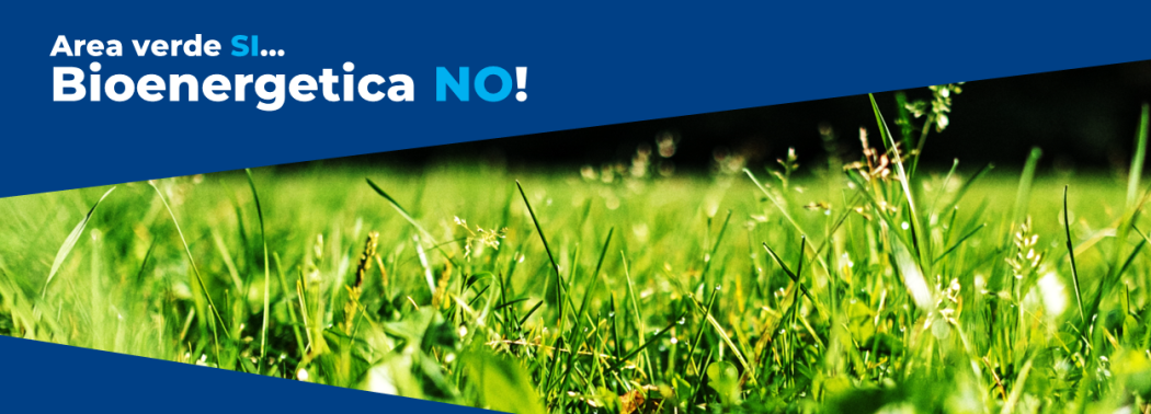 Area verde SÌ… Bioenergetica NO!