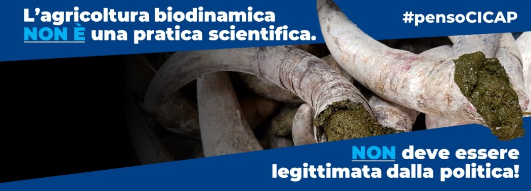Agricoltura biologica, non biodinamica!