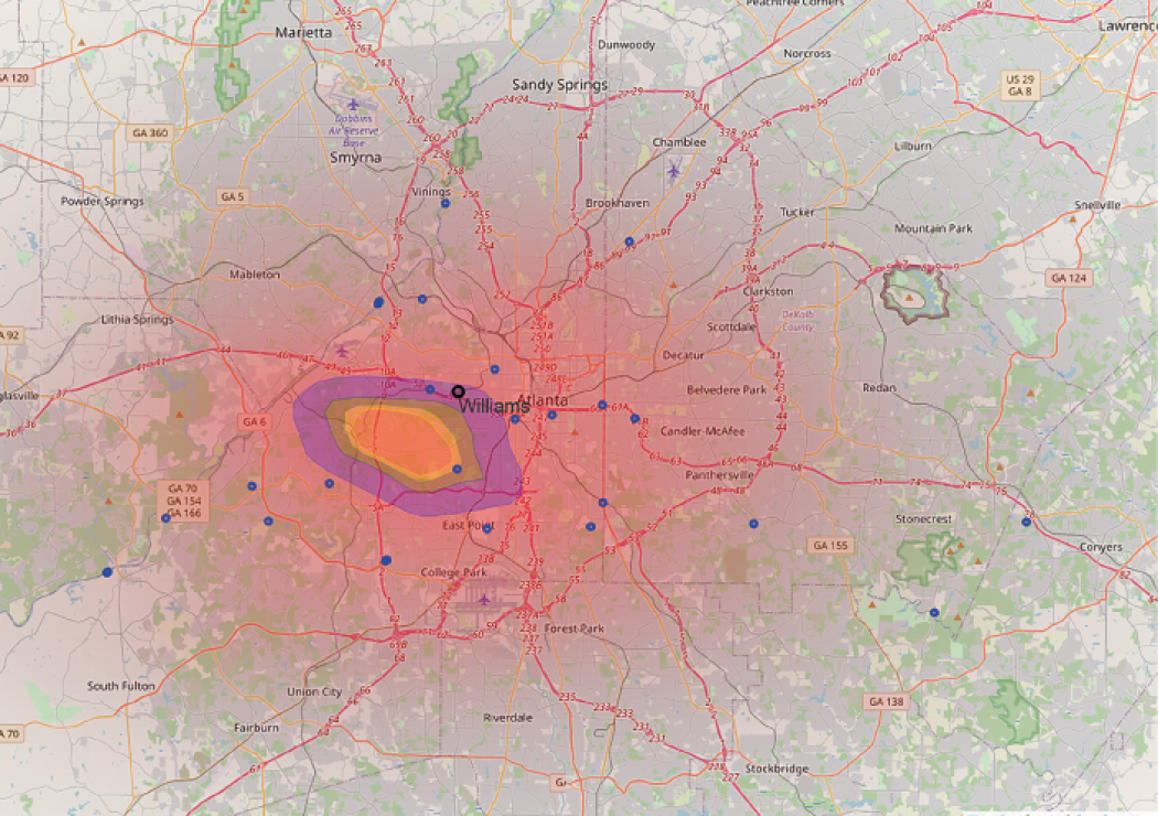 A caccia di predatori con il modello di Rossmo