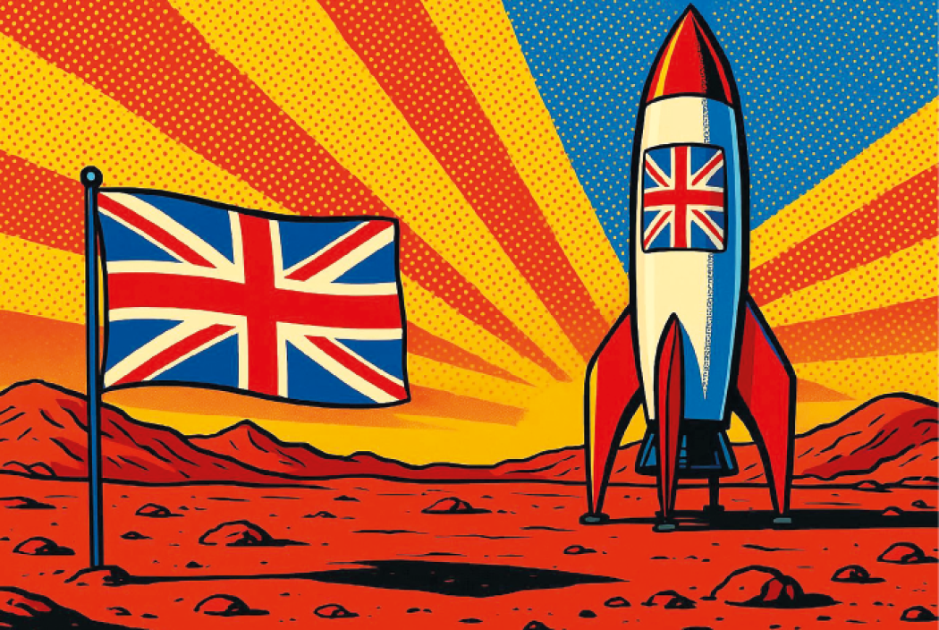 Renato Vesco e gli inglesi su Marte